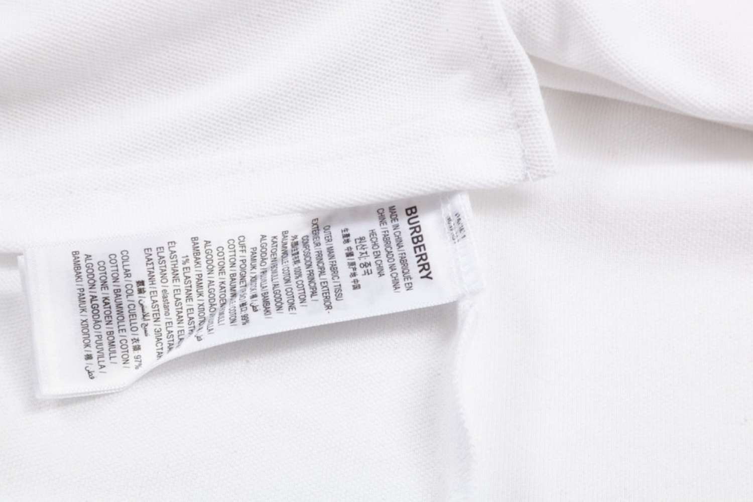 Burberry Camiseta Polo