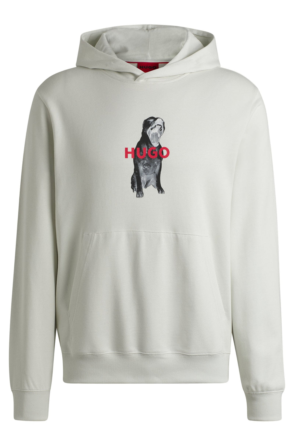 Sudadera con capucha regular fit en felpa de algodón con motivos animales