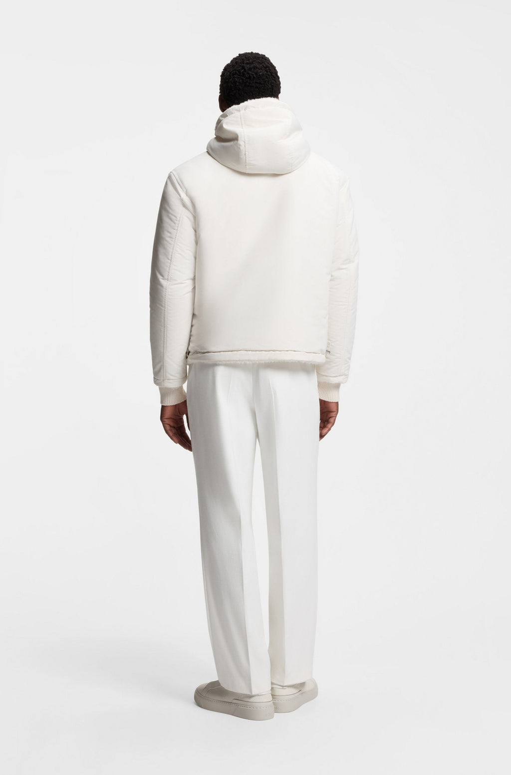 Chaqueta reversible BOSS x Steiff en tejido de peluche