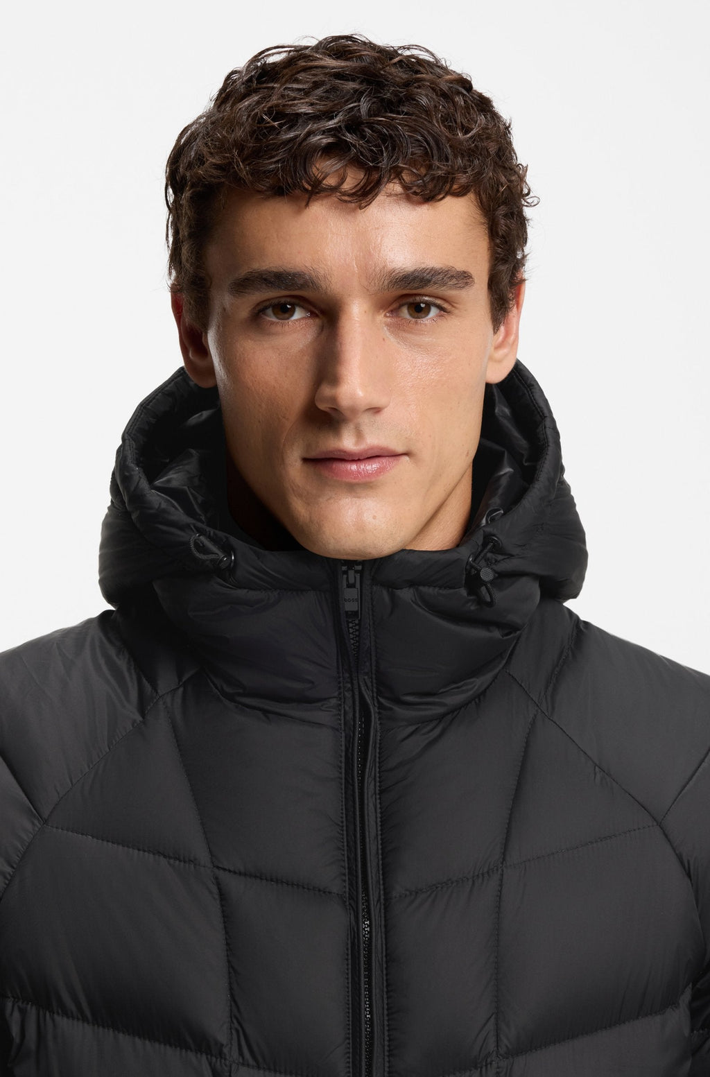 Chaqueta acolchada repelente al agua de tafetán ligero